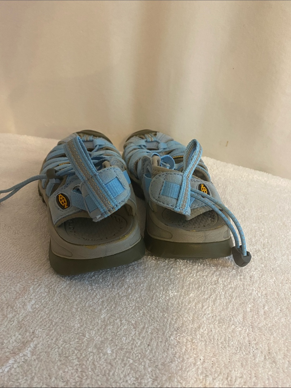Women’s light Blue KEEN Whisper strappy Sandals Size 7.5 - Picture 4 of 8